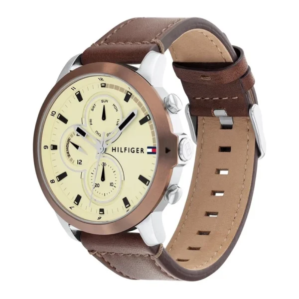 TOMMY HILFIGER รุ่น TH1792053 นาฬิกาข้อมือผู้ชาย สายหนัง