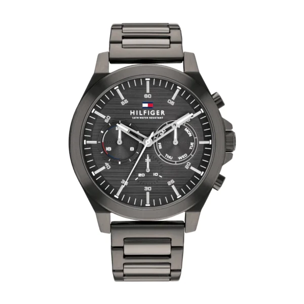 TOMMY HILFIGER Lance รุ่น TH1710519 นาฬิกาข้อมือผู้ชาย สายสแตนเลส Gunmetal
