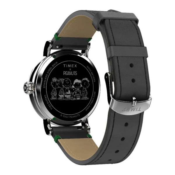 Timex TW2V60200 WATERBURY STANDARD นาฬิกาข้อมือผู้ชาย สายหนังสีดำ หน้าปัด 40 มม. - Image 3